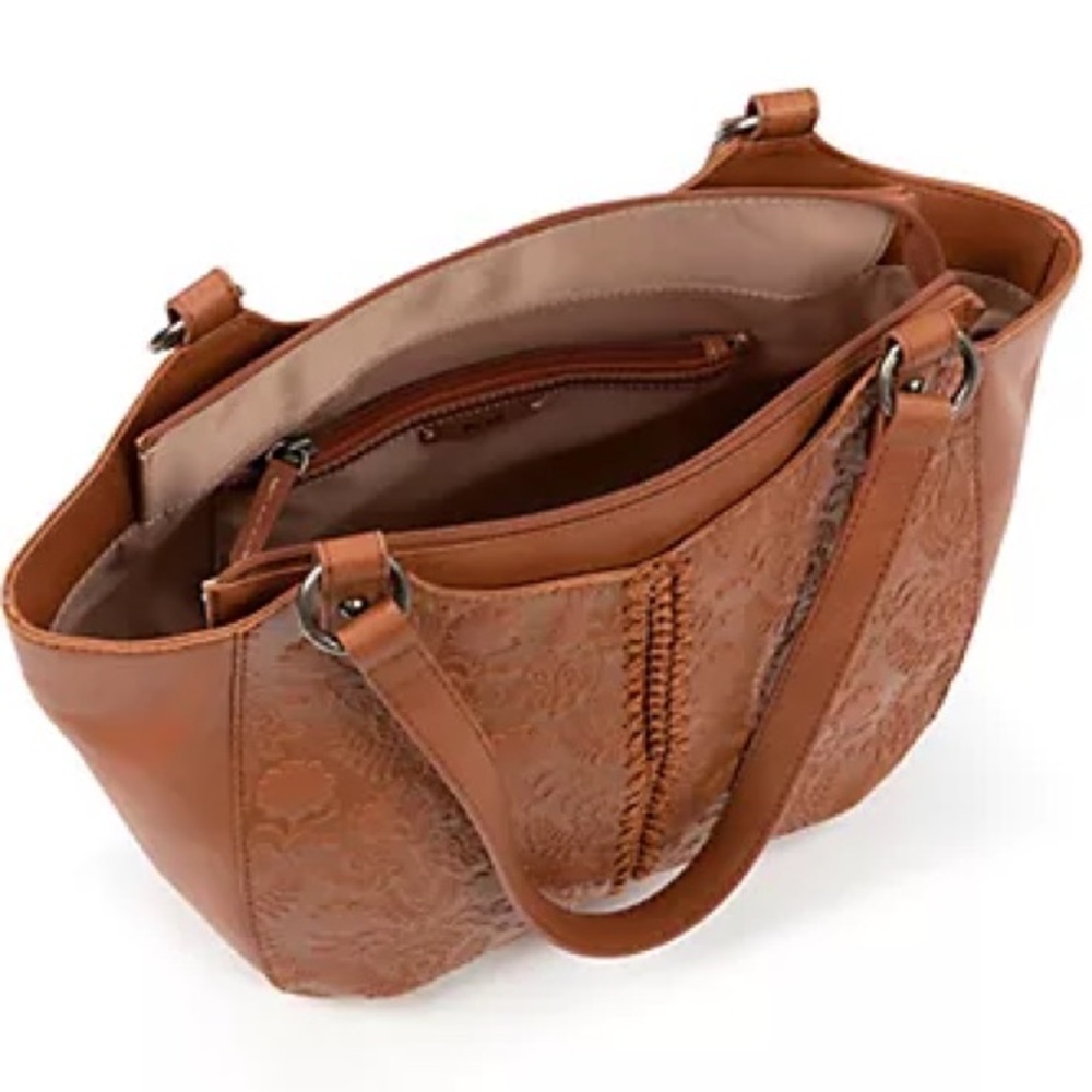 The Sak Bolinas Leather Satchel - Picture 2 of 6